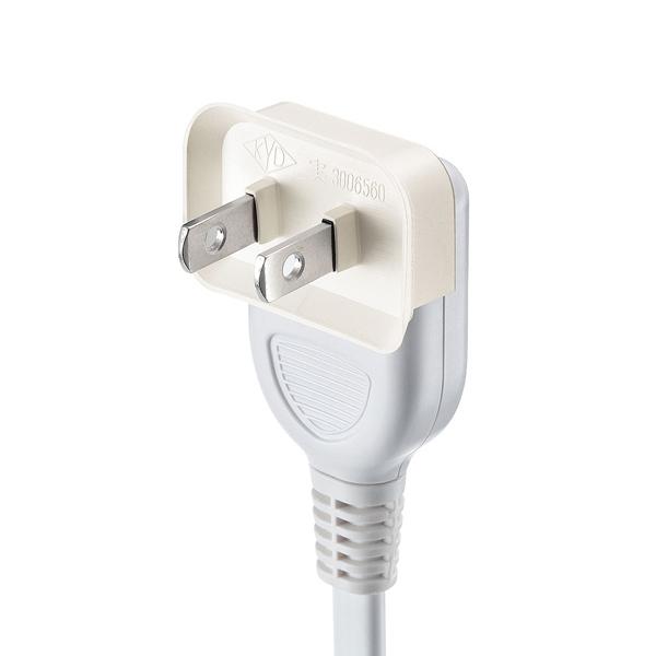 サンワサプライ SANWA プラグ安全カバー 2極L型用 4個入 ホワイト TAP-PSC2N |  | 02