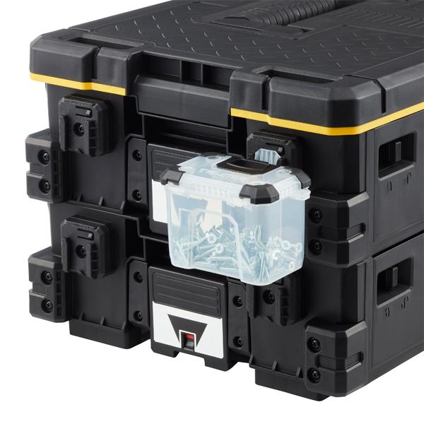 タジマツール Tajima TB-HBOX2 セフ引出しボックス2段セット 内寸H85×W378×D265mm(フリートレイ) セフプレート付 ロックスイッチ付 ハンドル付 TB-HBOX2 | Tajima | 08