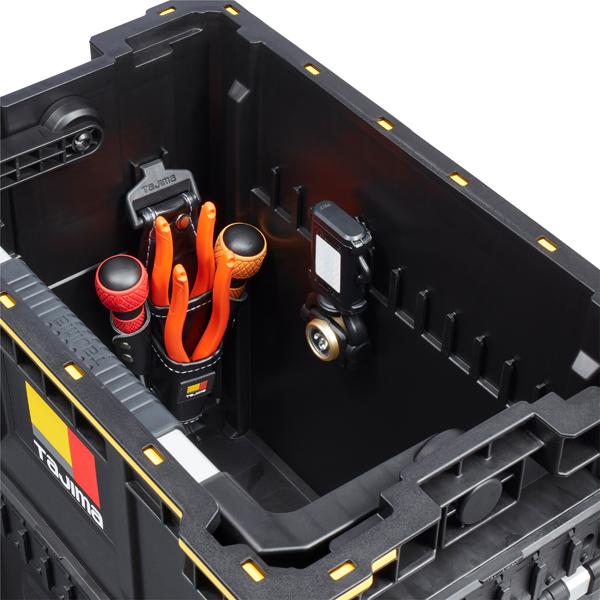 送料別途 直送品 タジマツール Tajima TB-TBSKH セフツールバスケット ハンドル付 内寸H400×W410×D270mm セフホルダー機能 荷崩れ防止仕様 TB-TBSKH | Tajima | 05