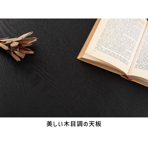直送品 東谷 リビングテーブル 80×60cm 高さ41.5cm ブラック TEC-85BK | 東谷 | 05