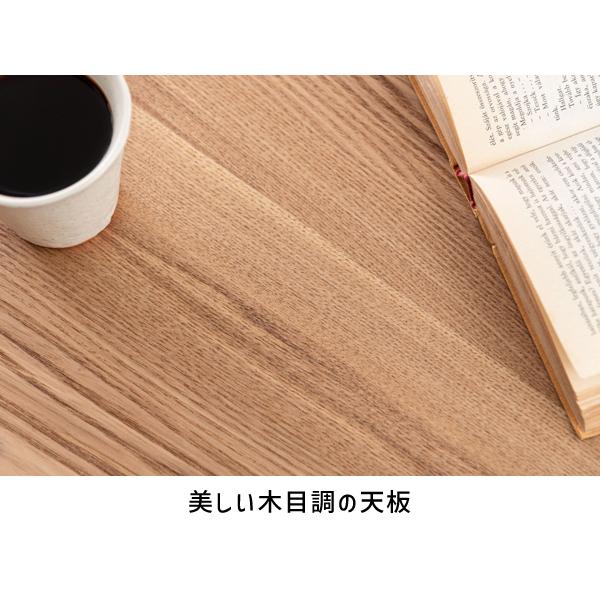 直送品 東谷 リビングテーブル 80×60cm 高さ41.5cm ナチュラル TEC-85NA | 東谷 | 05