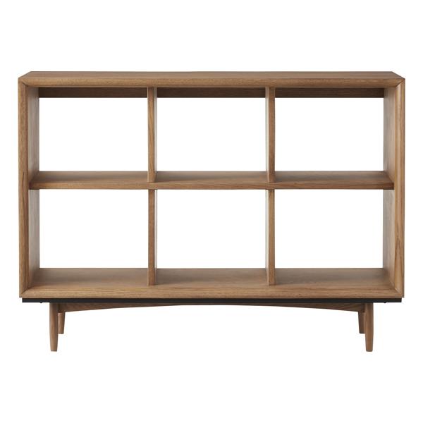 直送品 東谷 AZUMAYA オープンシェルフ W100×D34×H72cm ブラウン TIM-34BR | 東谷 | 03