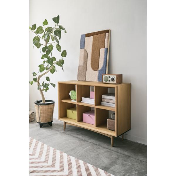 直送品 東谷 AZUMAYA オープンシェルフ W100×D34×H72cm ナチュラル TIM-34NA | 東谷 | 06