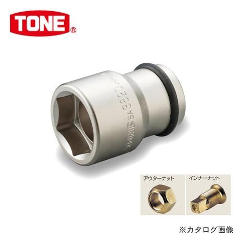 前田金属工業 トネ TONE 19.0mm(3/4”) ホイルナットコンビソケット 6A-3820 :tn-6A-3820:プラスワンツールズ