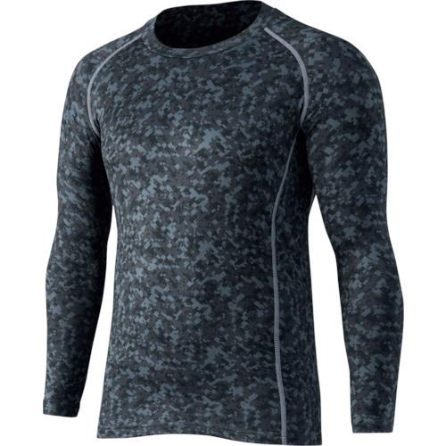 おたふく BTパワーストレッチ クルーネックシャツ 迷彩 M JW-174-ME-M | 