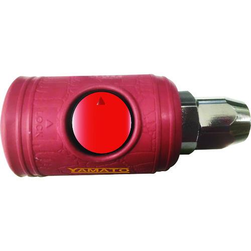 ヤマト 金属カップリングボタン式カップリングソケット BLB22-SN-P 相手側取付サイズΦ6.5×Φ10ウレタンホース BLB22-SN-P | 