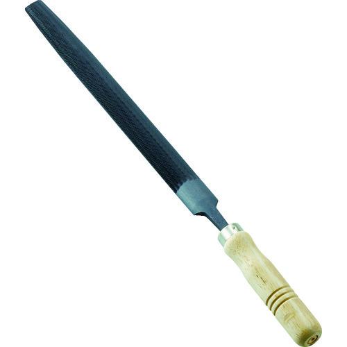 TRUSCO 鉄工用ヤスリ 木柄付 半丸 中目 刃長250 THA250-02-S | TRUSCO中山