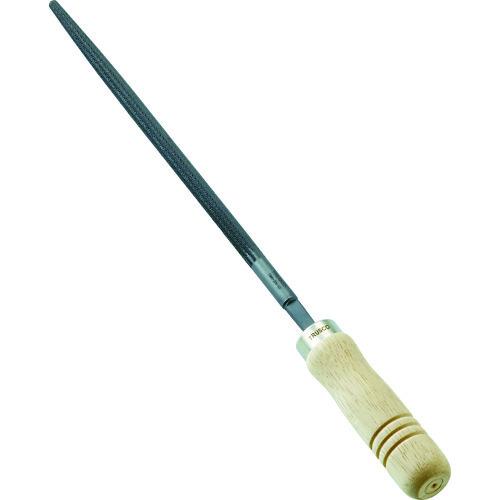 TRUSCO 鉄工用ヤスリ 木柄付 丸 中目 刃長200 TMA200-02-S | TRUSCO中山