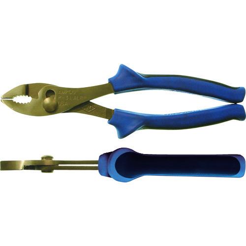 Ampcoスイス 防爆プライヤー アジャスタブルコンビネーション 最大口開き25mm 全長205mm EB2050B | 