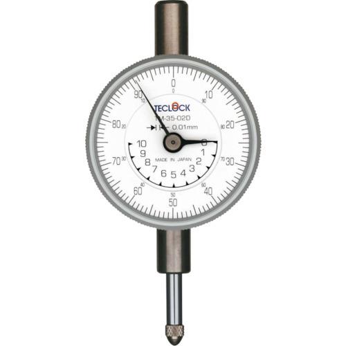 テクロック 小型ダイヤルゲージ 測定範囲0〜10mm TM-35-02D | 
