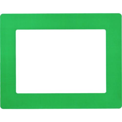 緑十字 路面用区画標識(A4用紙対応タイプ) 緑 YKH-A4G 312×398mm 裏テープ付 403112 | 