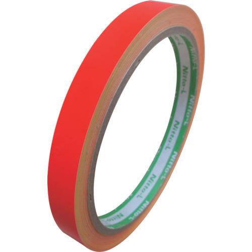 日東エルマテ 蛍光テープ 10mm×5m レッド LK-10R | 