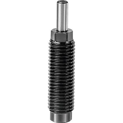 ROEMHELD ねじ付きクランプ・シリンダー(油圧式) ガスケット付属、ピストンロッド延長仕様 ストローク10mm 1458012 | 
