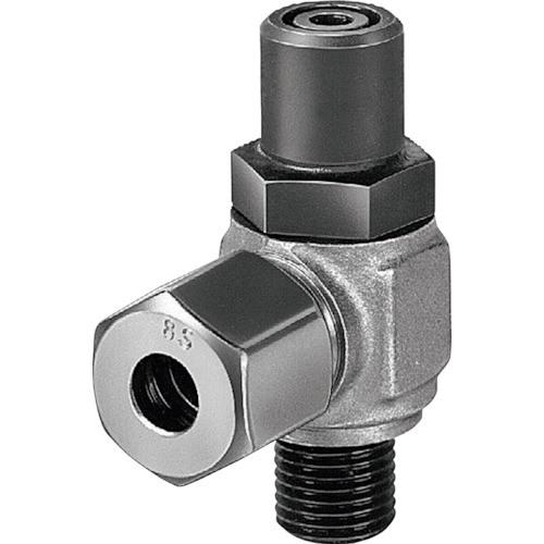 (送料別途)(直送品)ROEMHELD 流量制御弁 スイベル型流量絞り弁 G1/4 タイプB 9208182 | 