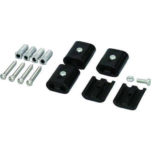 光 メッシュパネル用パーツ ジョイント金具 黒 4P JA-1 | 
