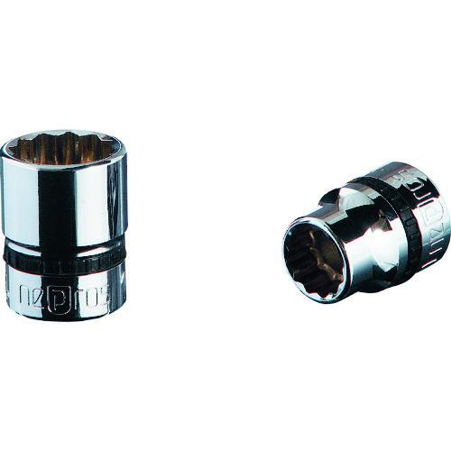 ネプロス 9.5sq.ソケット(十二角) 対辺寸法13/16 全長28 NB3-13/16W | KTC
