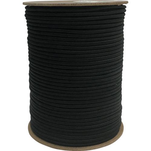 ユタカメイク ゴム タイトゴムロープボビン巻 4.5φ×100m ブラック RT-19 | 