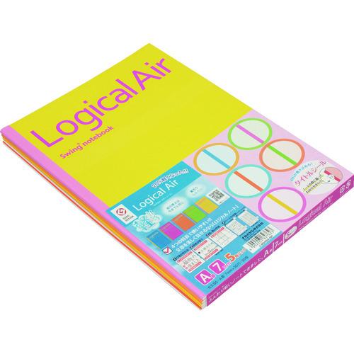 ナカバヤシ ロジカル・エアーノートA罫/B5/30枚/5冊パック NO-B546A-5P | 