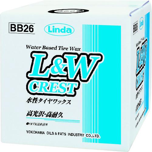 Linda L&Wクレスト 水性タイヤワックス 9kg BB26 | 