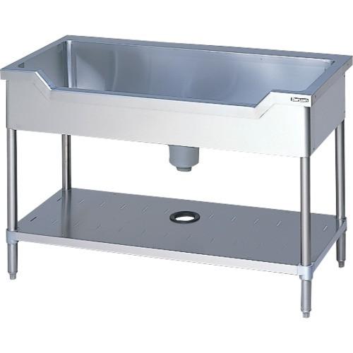 (送料別途)(直送品)マルゼン 舟型シンク バックガードなし1200×750×800(ホース付) BSF1-127N | 