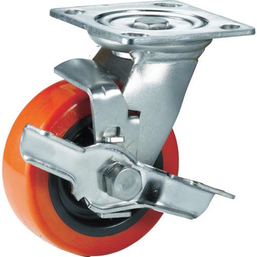 SAMSONG ステンレスキャスター 自在SP付 ウレタン 150mm TP6360-01-PRO-TLB | 