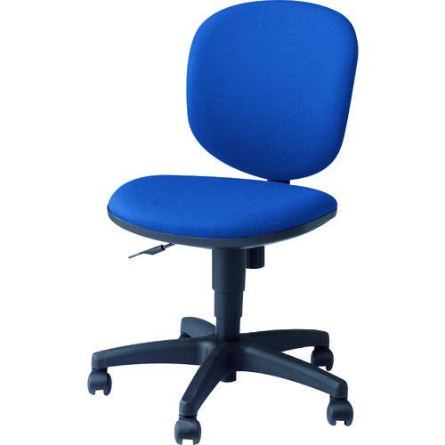 (送料別途)(直送品)ナイキ 事務用チェア ブルー 肘なし SER510F-BL | 