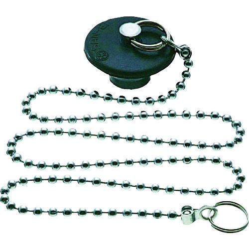 SANEI バス用W式クサリ付ゴム栓 PH27-28 | 