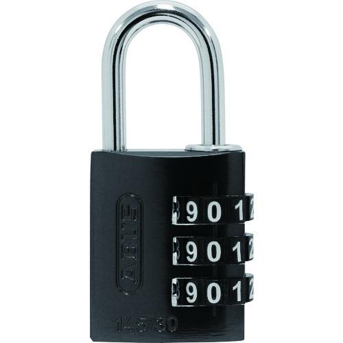 ABUS ナンバー可変式ダイヤル錠 145-BigD/30 BLACK 幅31mm ツル径5mm ブラック 145-BIGD/30 BLACK | ABUS