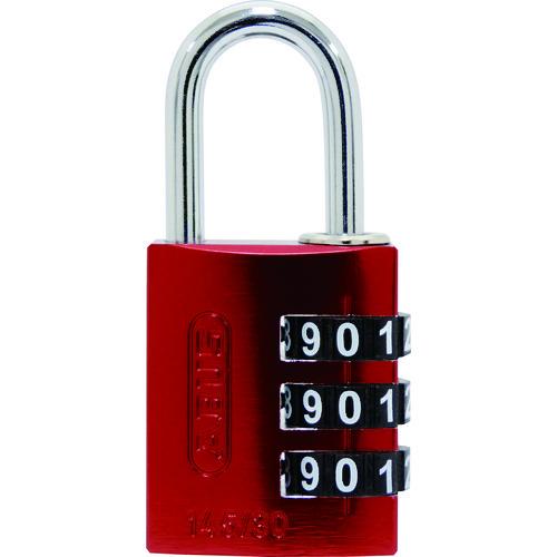 ABUS ナンバー可変式ダイヤル錠 145-BigD/30 RED 幅31mm ツル径5mm レッド 145-BIGD/30 RED | ABUS