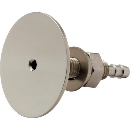 (送料別途)(直送品)マノスター 飾りピトー管(飾り静圧管) SUS製 プレート面の仕上げ:鏡面仕上げ 適用壁厚さ10〜30mm PTC-VT6-30-SMF | 