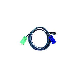 ATEN USB KVMケーブル SPHDタイプ 1.8m 2L-5202U | ATEN