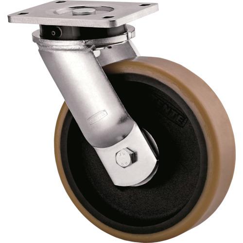 (送料別途)(直送品)テンテキャスター 超重荷重用キャスター“KAPPA”(ウレタン車輪) φ300 自在式 9650FTP300P64 | 