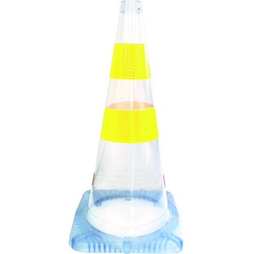 (送料別途)(直送品)グリーンクロス 安全コーン まる見えコーン 黄反射 1105230103 | 