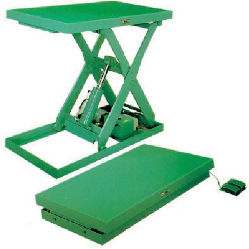 (送料別途)(直送品)河原 標準リフトテーブル Kシリーズ 均等荷重300kg 1000X1450 K-0310B