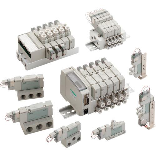 CKD 電磁弁 パイロット式5ポート弁 ベース配管 4GB219R-00-A2N-3 | 