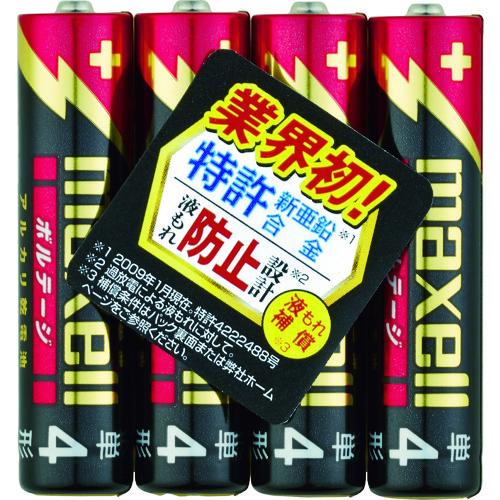 マクセル アルカリ乾電池 単4(4個入りパック) LR03(T)4P | 