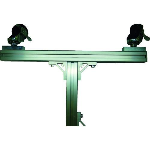 (送料別途)(直送品)TRUSCO アルミ安全フェンス用T字型脚キャスター付 シルバー AFKC | TRUSCO中山