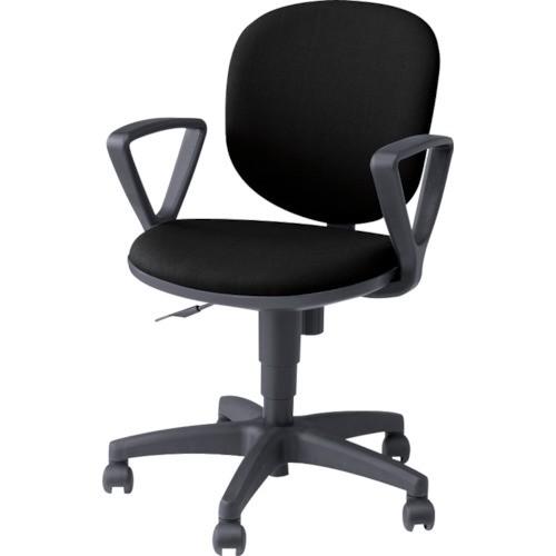 (送料別途)(直送品)ナイキ 事務用チェア ブラック 固定肘付 SER511F-BK | 