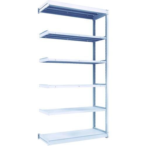 (送料別途)(直送品)TRUSCO TUG型軽中量ボルトレス棚 200kg 連結型 1240×474×H2400 6段 TUG200-84S-6B