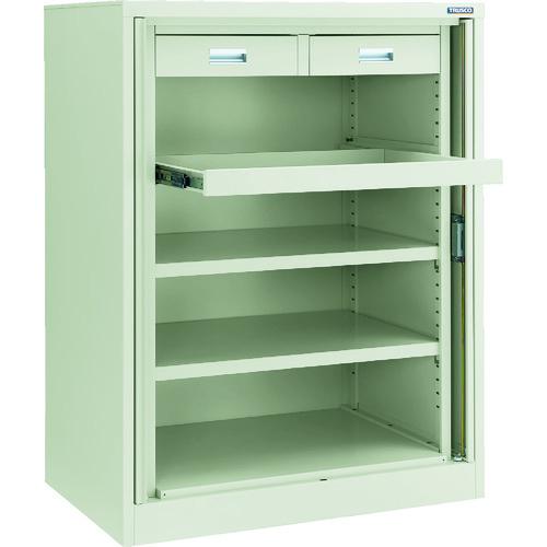 (直送品)TRUSCO フリッパードアーキャビネット 1010X650XH1335 引出 スライド棚板付 FPD-402SD | TRUSCO中山