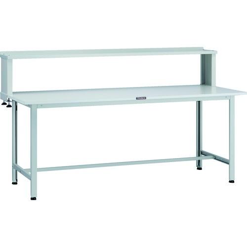 (直送品)TRUSCO AO型軽量作業台 1800X600 上棚付 AO-1860YURB