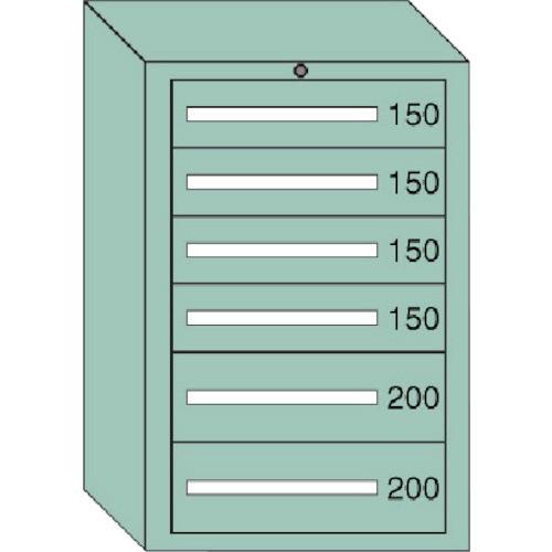 (直送品)OS 中量キャビネット 間口693×奥行557×高さ1081mm 6-1014 | 