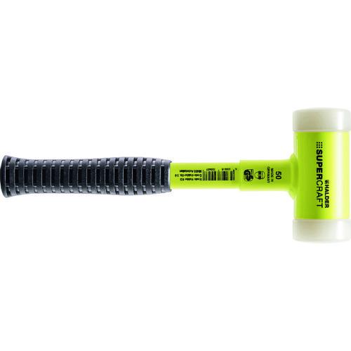 HALDER スーパークラフトハンマー スティール製ハンドル付ナイロン白 頭径60 3377.160 | 