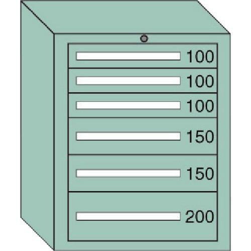 (直送品)OS 中量キャビネット 間口693×奥行557×高さ881mm 6-806