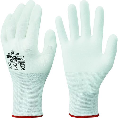 ショーワ 耐切創手袋 NO546W デュラコイル546W ホワイト Lサイズ NO546W-L | 
