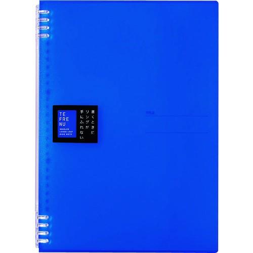 キングジム リングノート テフレーヌ A4 青 9856TTE-B | 