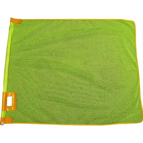 ミズケイ メッシュ大旗+棒セット(蛍光イエロー) 8015712 | 