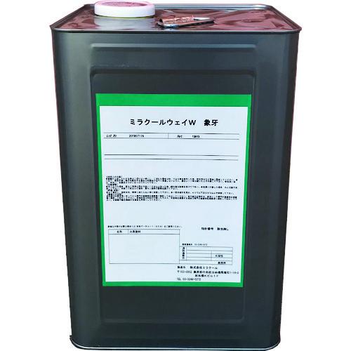 (送料別途)(直送品)ミラクール アスファルト舗装用遮熱塗料ミラクールロードW 薄緑(ライトグリーン) 307554644 | 