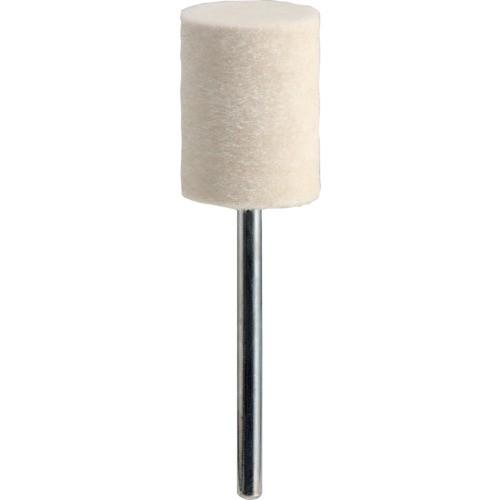 TRUSCO フェルトミニホイール 平型 Φ15 仕上げ用 白色 (10個入) SF1520S-W | TRUSCO中山