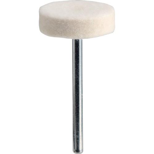 TRUSCO フェルトミニホイール 平型 Φ20 仕上げ用 白色 (10個入) SF205S-W | TRUSCO中山